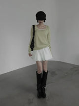 Bellen Deep U-Neck Knit