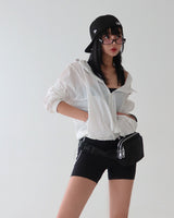 Summer UV Protection See-Through Windbreaker Windbreaker
