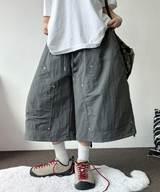 RIVET カーペンターストラップナイロンバミューダ 🩶🤍🖤3COLOR