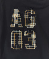 UNISEX 2WAYチェックロゴスウェットパンツ