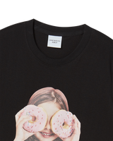 25FW WOMAN ADLV ベビーフェイスドーナツ3半袖Tシャツ