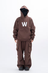 Medi W Boucle Embroidery Heavy Set-Up Sweatpants
