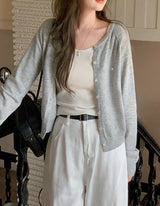 #AR Pendant Wool Raglan Knit Cardigan (8color)