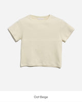 フリースクロップショートスリーブTシャツ
