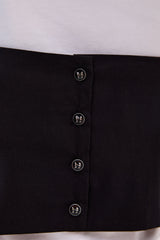 AI RIBBON BUSTIER / BLACK