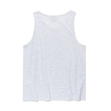 K プリントスリーブレスTシャツ / K PRINTING SLEEVLESS T-WHITE MELANGE