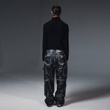 CONTINENTAL C.WORK PANTS-DUSTY BLACK