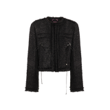 Glitz Tweed Jacket [Black]