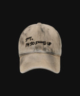 MESSAGE STRAPBACK DIRTY -DIRTY BEIGE-