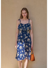 Blossom Dress Navy