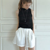 Elrocio neck vest (black)