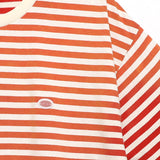 ウォッシュドストライプTシャツ