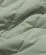 Authentic Logo Quilted Half-Zip Sweatshirt Light Khaki
