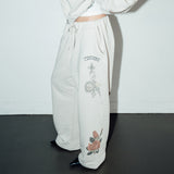 Souvenir Sweat Pants_Sand Beige