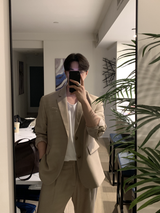[ In-house ] 【Setup】Tom Eddy Blazer Slacks Setup