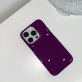 [MADE]スターリーハートフォンケースパープル(glossy hard)