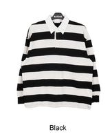 ピエルストライプカラーTシャツ