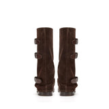 Zadie Triple-Strap Slouch Boots