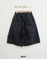 Pore Eyelet Bermuda Pants