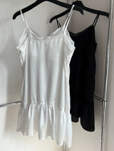 Rien Satin Mini Dress (2 colors)