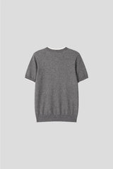 LMN プレップツートーンヘンリーネックマッスルフィット半袖ニット (3 colors)