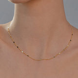 heart chain necklace