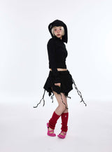 Bunny Girl Skirt Black