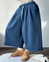 CARPENTER CARGO SEMI-BALLOON WIDE BERMUDA 💙🩶🖤🤍5COLOR