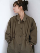 Neck Belt Trench (Khaki)
