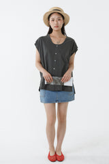 PIGMENT MAISON TOP_CHARCOAL