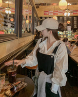 Renpo frill blouse