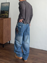 Bijo Soft Balloon Denim Pants (No.1005)