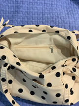 polka dot shoulder bag (2color)
