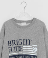 [unisex] Limanne Printing Over Sweatshirt