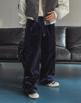 Embler Velvet Track Wide Pants