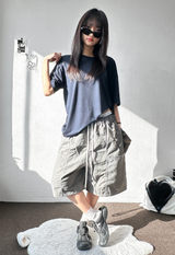 マキビビソフトタッチベーシックルーズTシャツ10カラー