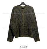Referred Wool Round Cardigan