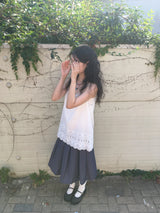 Summer Pleated Skirt