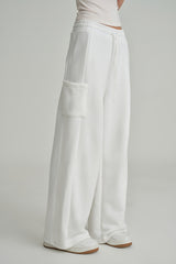 NYC sweatpants, Ivory