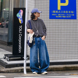 TE バルーンラインデニムパンツ