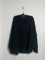 Non collar linen shirt 2C