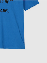 リブレタリングボクシーフィット半袖Tシャツ