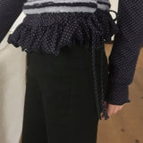 Rehome テリー キャップスリーブ レイヤード 半袖 Tシャツ