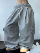 5000SOLD カーゴVer 2ピンタックバルーンパンツ🖤4COLOR