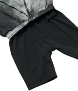 ゼロシェル タイダイ 2イン1 パンツ (Black)