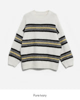 Striped wool knit