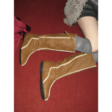 Mouton 0014. Shearling Line Boots - 3colors