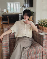 Summer Rujan Crochet Knit Cardigan