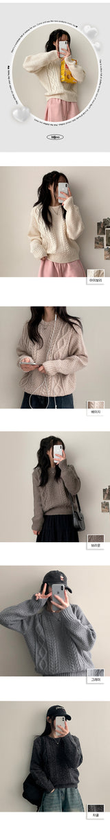 Veran Daily Twisted Over Knitwear