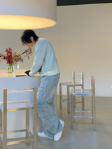 4 Take light blue denim